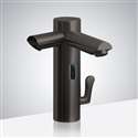 Fontana Lima Commercial Dark Oil Rubbed Bronze Finish Dual Automatic Sensor Faucet with Sensor Soap Dispenser