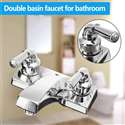 Fontana RV New Travel Dual Handle Faucet Ceramic Valve Chrome