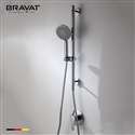 Bravat Amazing Chrome Wall Mount Hand-Held Shower