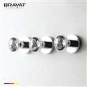 Bravat Modern Three Holes Bathroom Shower Mixer