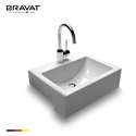 Bravat Stylish Semi Counter Deck Mount Sink
