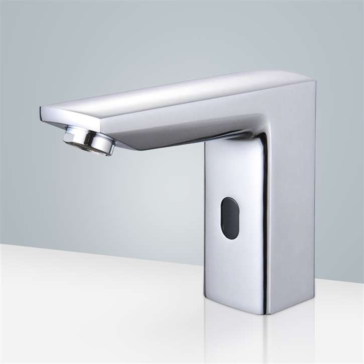 Fontana Lima Commercial Chrome Automatic Sensor Sink Faucet