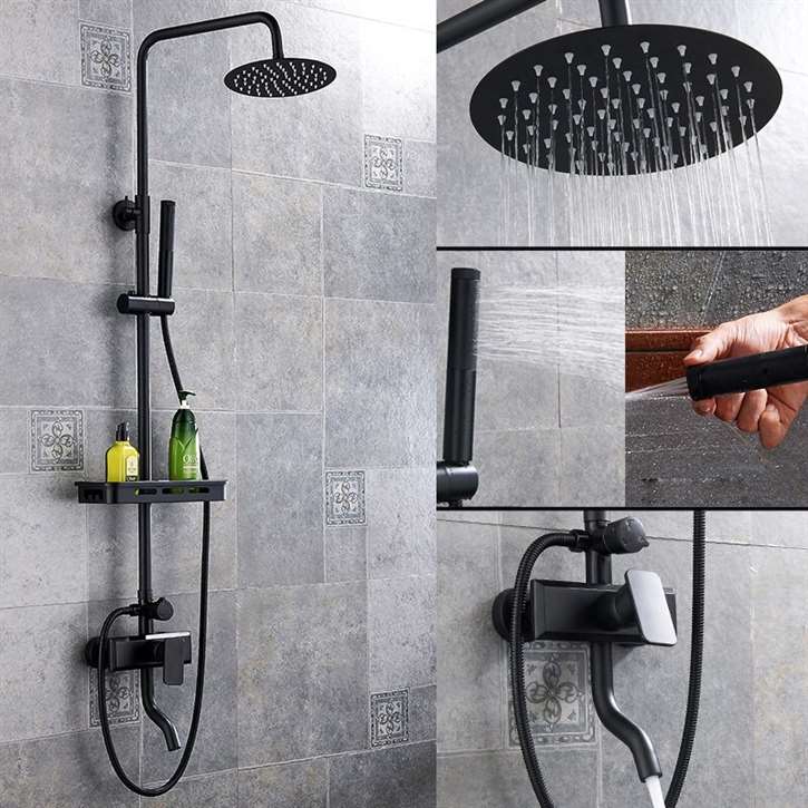 Fontana Milan Thermostatic Oil Rubbed Bronze Sprayer Shower faucet - Type B