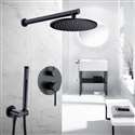 Fontana Florence Wall Mounted Hot and Cold Mixer Rainfall Shower Set