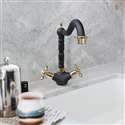 Fontana Sierra Oil Rubbed Bronze Brass Kitchen and Bathroom Mixer Shower Sink Faucet