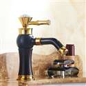 Antique Style 360 Rotatable Deck Mounted Sink Faucet
