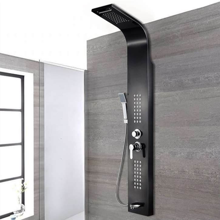 Fontana Verona Dark Oil Rubbed Bronze Thermostatic Shower Panel