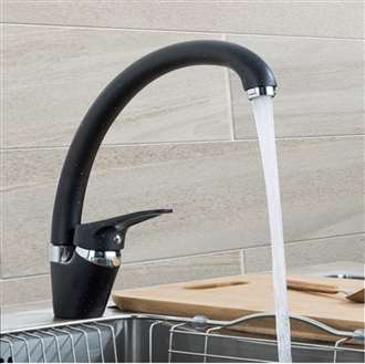 Fontana Verona Single Handle Dark Oil Rubbed Bronze Cold and Hot Kitchen Faucet