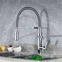 Lima Polished Chrome Pull Down Kitchen Sink Faucet