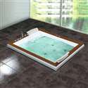 Fontana Conway Minimalist Style Modern Whirlpool Water Massage Bathtub