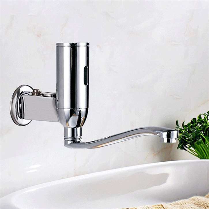 Fontana Denver Commercial Wall Mount Brass Automatic Sensor Bathroom Faucet F