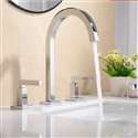 Three Hole Widespread Bathroom Sink Faucet