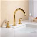 Fontana Newport Three Hole Widespread Bathroom Sink Faucet