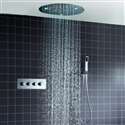 Fontanaï¿½ Milan 20 Inches Round Wall Thermostatic Shower