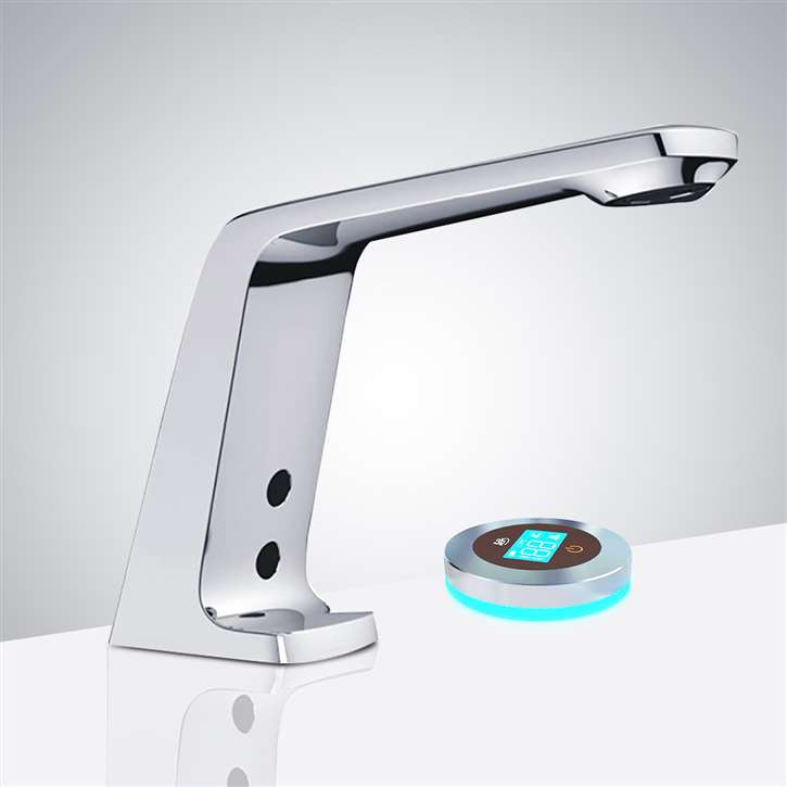 Fontana Commercial Hands Free Touchless Automatic Motion Chrome Sensor Faucet