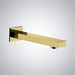 Fontana Pistoia Brushed Gold Wall Mounted Touchless Faucet