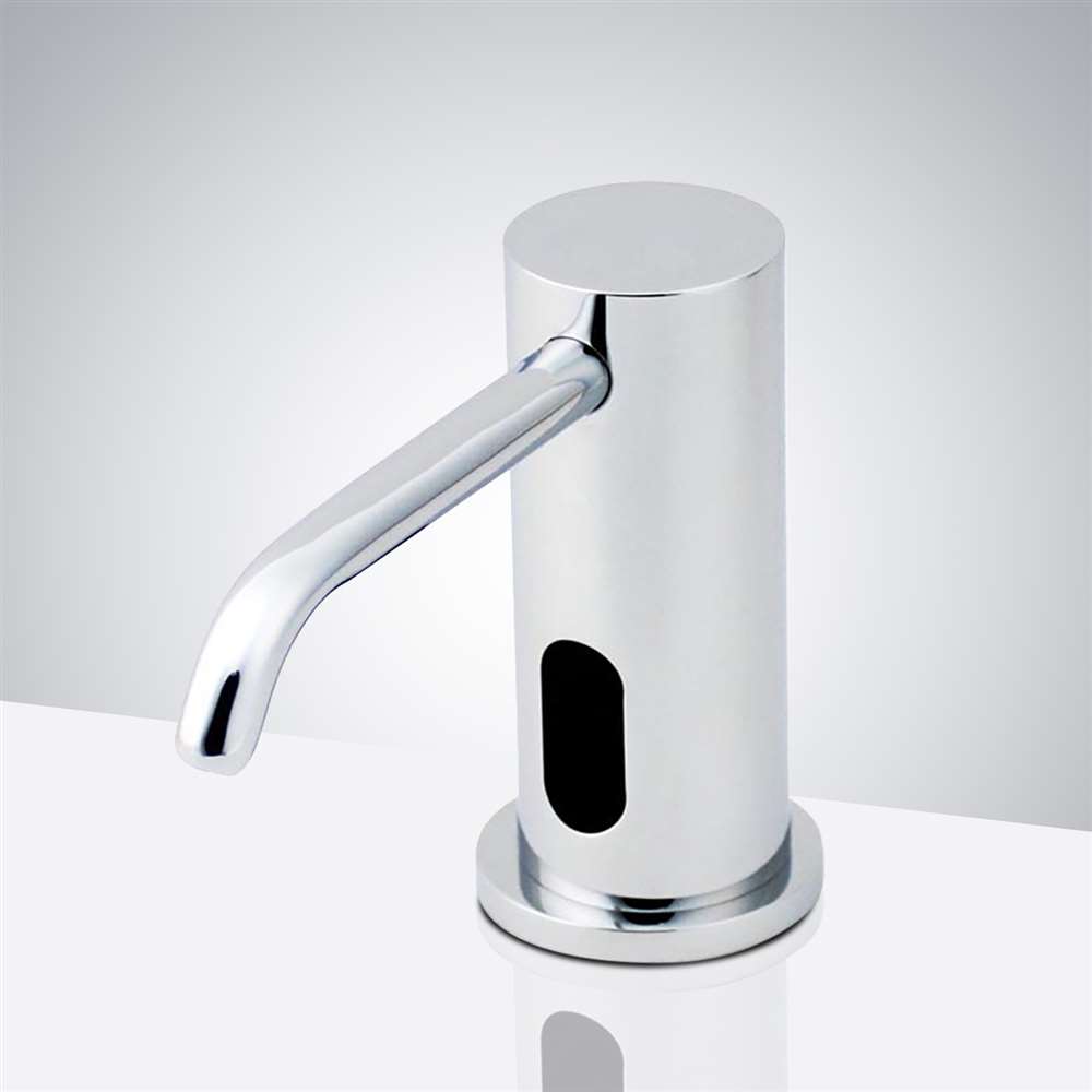 Deck-Mounted Sensor Soap Dispenser - The Splash Lab