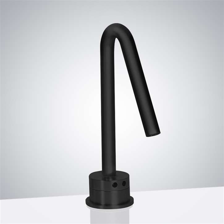 Fontana Dijon Inverted V Shape Commercial Automatic Sensor Faucet in Matte Black Finish