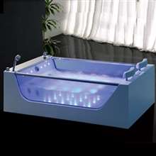 Sierra Large Luxury Whirlpool Massage Bathtub
