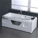 Lima Whirlpool Massage Lucite Acrylic Bathtub