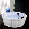 Peru Circle Hydraulic Whirlpool Massage Bathtub