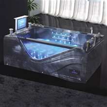 Milan Deluxe Whirlpool Massage Bathtub with LCD TV