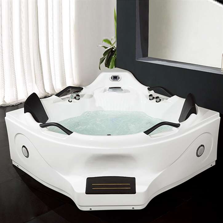 Reno Two Seater Freestanding Indoor Massage Bathtub
