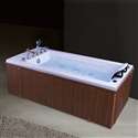 Texas One Person Jetted Combo Massage Acrylic Bathtub