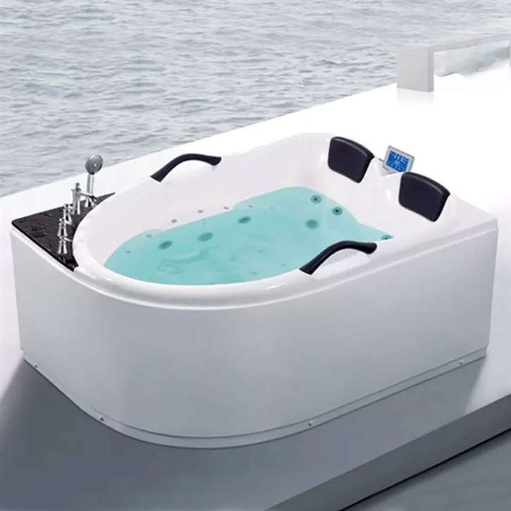 Denver Two Person Large Size Combo Massage Acrylic Bathtub