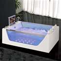 Atlanta Rectangular Whirlpool Spa Massage Bathtub with LCD TV