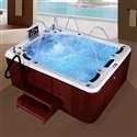 Lima Four Person Outdoor Whirlpool Hot Massage Bathtub