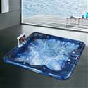 Napoli Five Person Drop-In Whirlpool Massage Bathtub