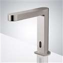 Fontana Brushed Nickel Superb L-Body Automatic Motion Sensor Faucet