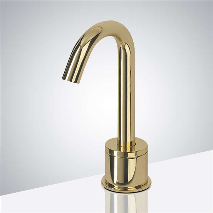 Commercial Automatic Gold Plated Motion Sensor Faucet