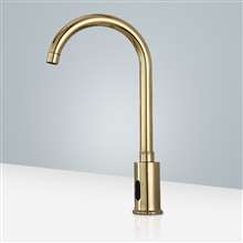 Commercial Automatic Gold Plated Motion Sensor Faucet