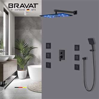 Bravat Oil Rubbed Bronze LED Shower System