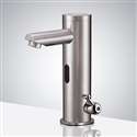 Fontana Brushed Nickel Commercial Temperature Control Automatic Sensor Faucet with Built-In Mixing Valve