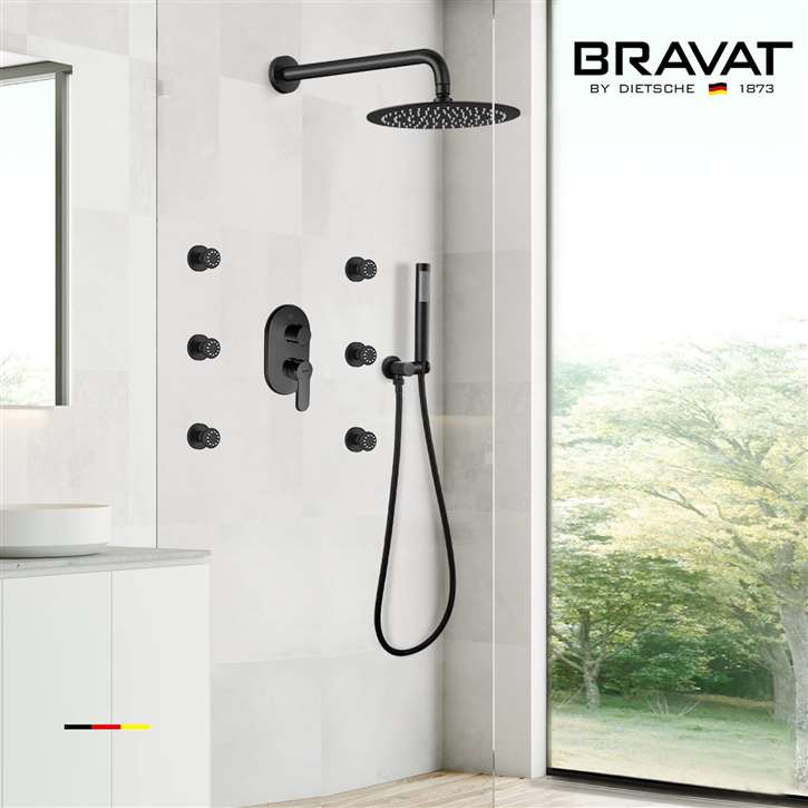Bravat Oil Rubbed Bronze Shower System