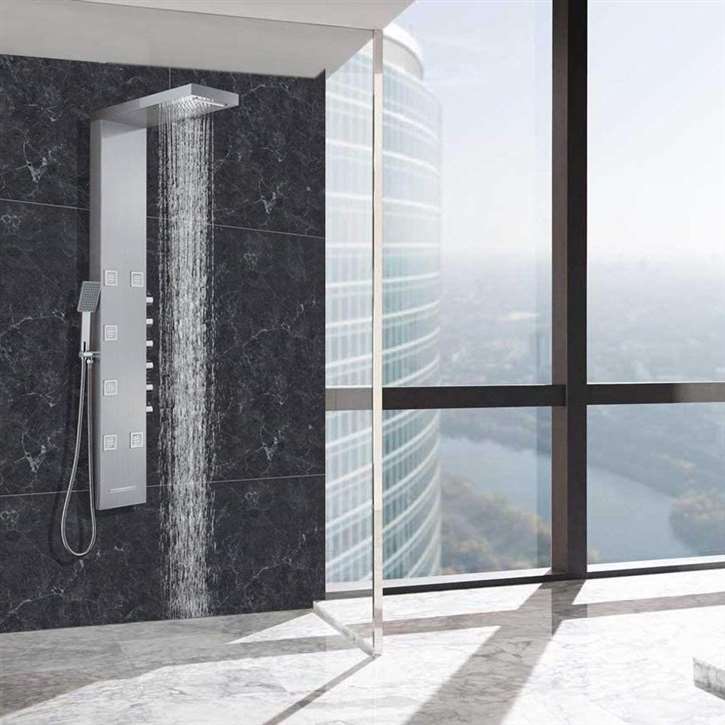 Fontana Thermostatic Shower Massage Panel System