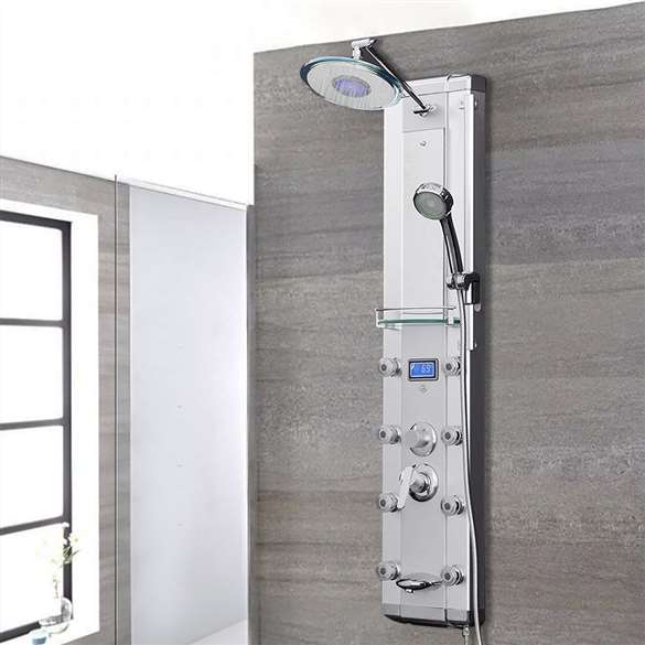 Fontana Thermostatic Shower Massage Panel System