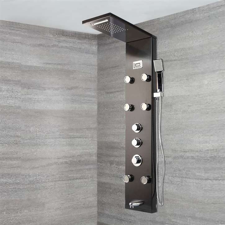 Fontana Thermostatic Shower Massage Panel System