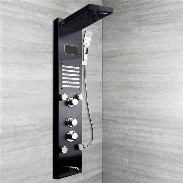 Fontana Thermostatic Shower Massage Panel System