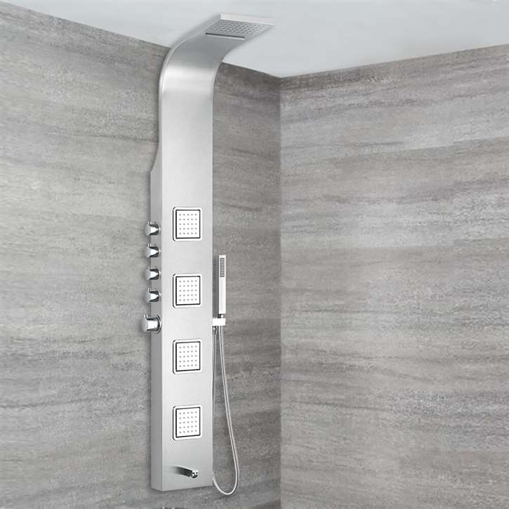 Fontana Thermostatic Shower Massage Panel System