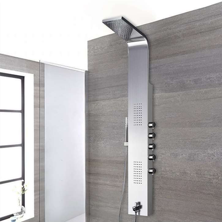 Fontana Thermostatic Shower Massage Panel System