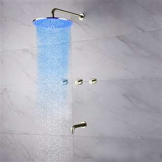 Fontana Oceana Shower Set with Rainfall Shower Head Faucet Set