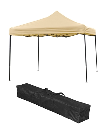 Trademark Innovations Lightweight Portable Canopy Tent Set Beige Canopy Cover