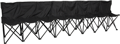 Portable 8 Seater Sports Bench Sits 8 People By Trademark Innovations
