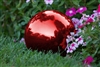 Gazing Mirror Ball Stainless Steel By Trademark Innovations (Red, 8")