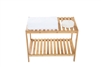 24" Long Bamboo Spa Bench Storage Shelf by Trademark Innovations