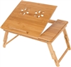 Trademark Innovations Folding Bamboo Bed/Tray